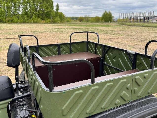Pickup ATV - is built for extreme off-road conditions. 